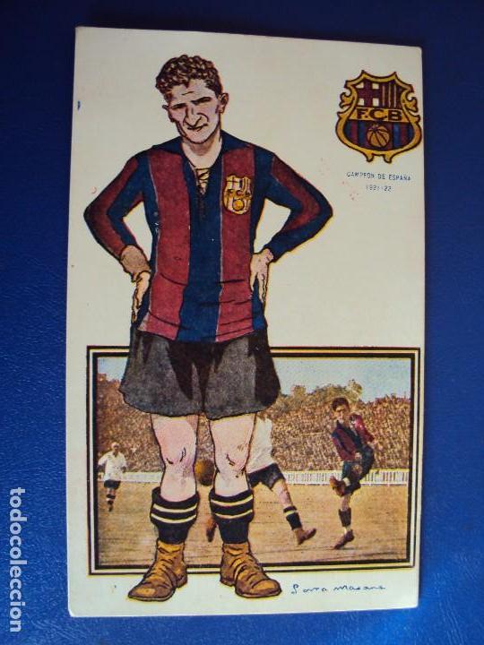 Coleccionismo deportivo: (CHO-360)POSTAL DE EMILIO SAGI.F.C.BARCELONA.CHOCOLATE AMATLLER
