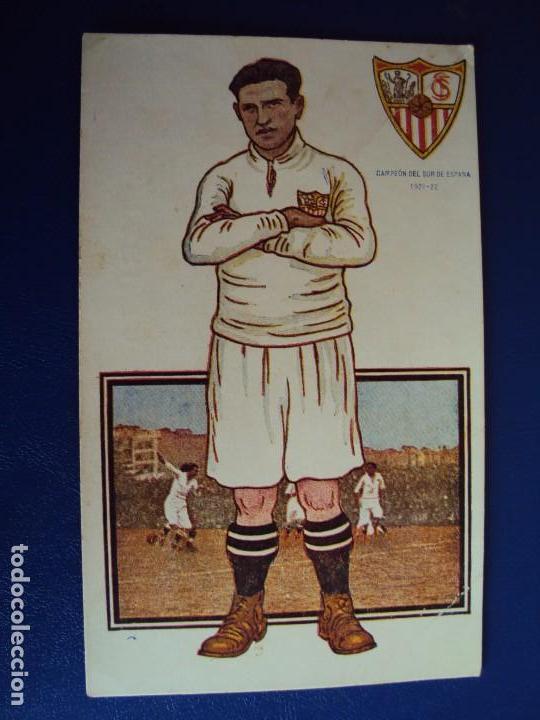 Coleccionismo deportivo: (CHO-360)POSTAL DE RAMIREZ.SEVILLA C.F.CHOCOLATE AMATLLER