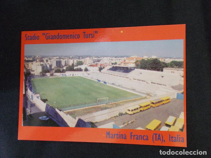 Coleccionismo deportivo: POSTAL - MARTINA FRANCA - ITALIA - STADIO GIANDOMENICO TURSI - AS- 450