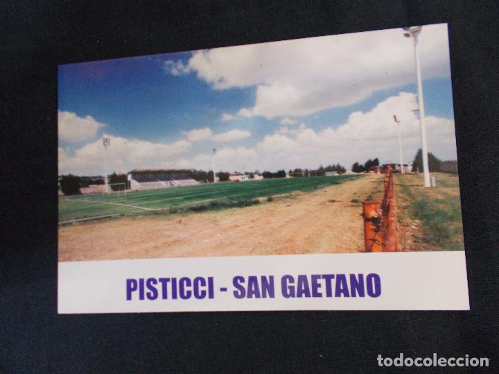 Coleccionismo deportivo: POSTAL - PISTICCI - ITALIA - STADIO SAN GAETANO - AS- 483