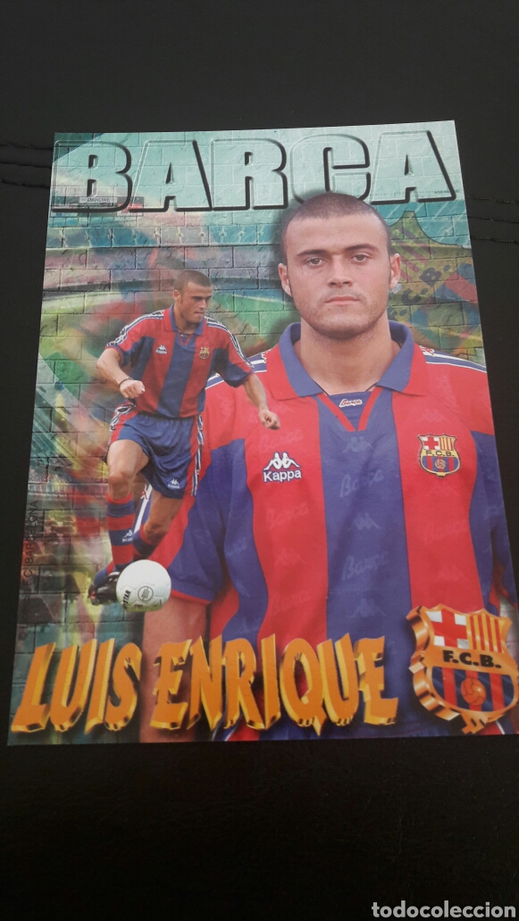 Coleccionismo deportivo: Postal Post card Luis Enrique - Foto 1