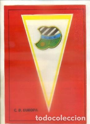 Coleccionismo deportivo: LAMINA DEPORTIVA. COLECCI&Oacute;N HISTORIA DE LA COPA 1970. ESCUDO C.D. EUROPA   G-DEPORTE-057