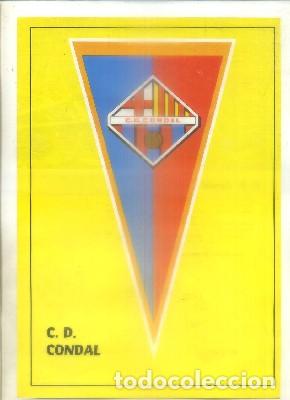 Coleccionismo deportivo: LAMINA DEPORTIVA. COLECCI&Oacute;N HISTORIA DE LA COPA 1970. ESCUDO C.D. CONDAL   G-DEPORTE-060