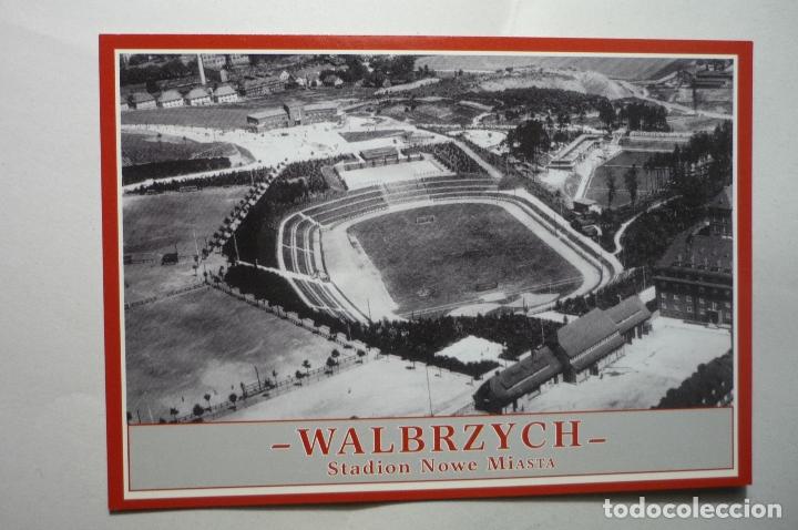 Sports collectibles: postal estadio nowe miasta - walbrzych -polonia
