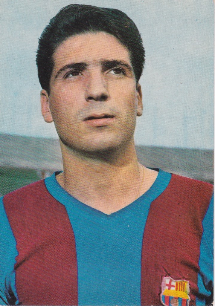 Coleccionismo deportivo: BAR&Ccedil;A: Postal de MONTESINOS. A&ntilde;os 60 - Foto 1