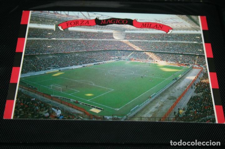 Collectionnisme sportif: POSTAL ESTADIO SAN SIRO MILAN