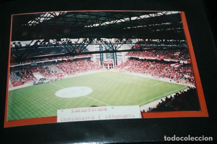 Sammelleidenschaft Sport: FOTO POSTAL ESTADIO IDRAETSPARK DINAMARCA