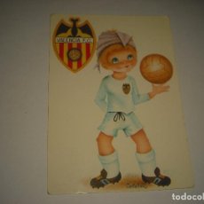 Coleccionismo deportivo: POSTAL VALENCIA FC. ILUSTRA CASTAÑER,. Lote 120443463