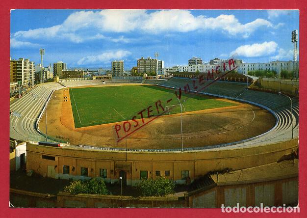 Sammelleidenschaft Sport: POSTAL CAMPO ESTADIO FUTBOL , MUNICIPAL DE HUELVA , ORIGINAL , PF30