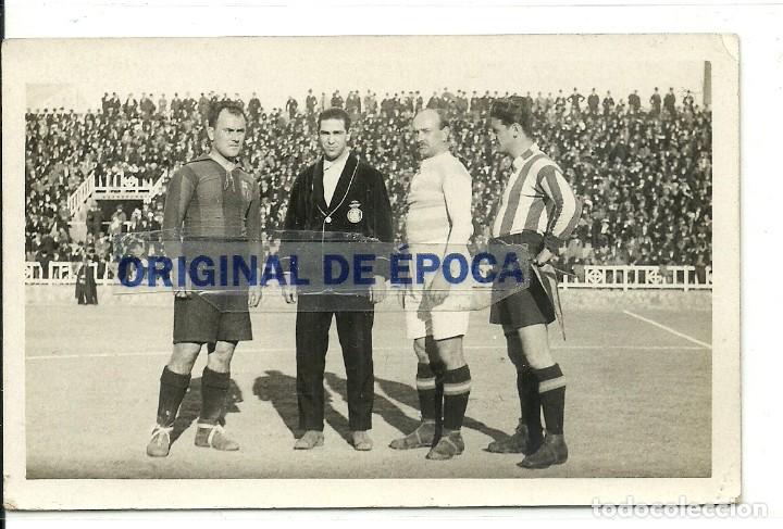 (F-180650)POSTAL FOTOGRAFICA FOOT-BALL F.C.BARCELONA-RAPID DE VIENA 2-2-1923.VICENTE MARTINEZ (Coleccionismo Deportivo - Postales de Deportes - Fútbol)