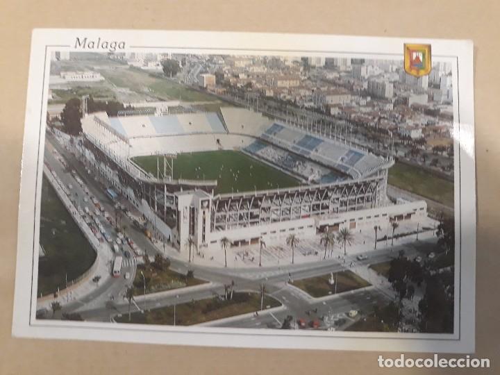 Coleccionismo deportivo: Malaga estadio La Rosaleda - Foto 1