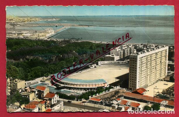 Sports collectibles: POSTAL CAMPO FUTBOL , ESTADIO MUNICIPAL DE ARGEL , ORIGINAL , PF62