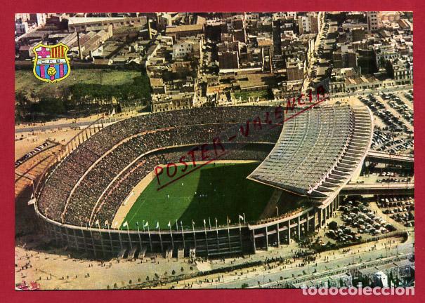 Sports collectibles: POSTAL CAMPO FUTBOL , ESTADIO DEL BARCELONA , ORIGINAL , PF65