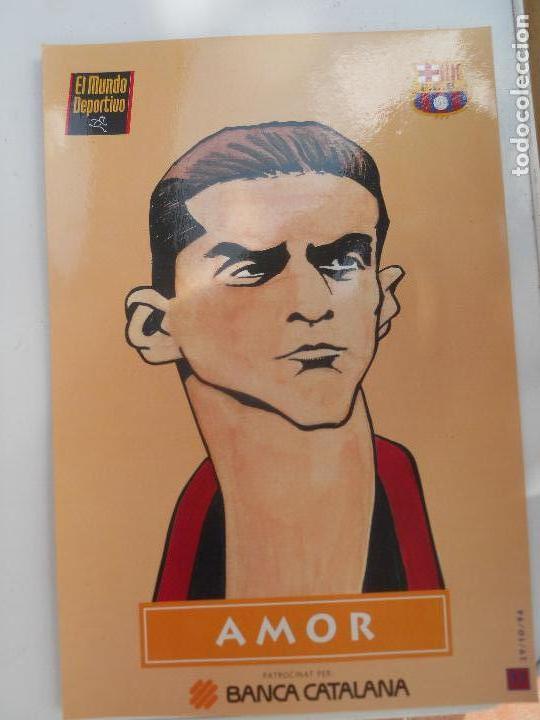Sports collectibles: CARICATURA AMOR  F.C.B. A&Ntilde;O 1994.