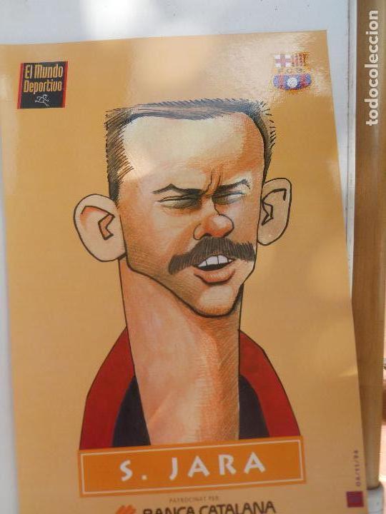 Sports collectibles: CARICATURA JARA  F.C.B. A&Ntilde;O 1994.