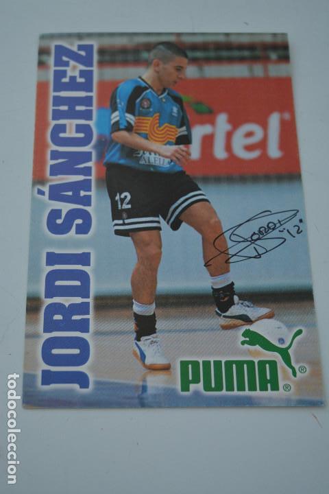 Sammelleidenschaft Sport: POSTAL DEL JUGADOR DE FUTBOL SALA JORDI SANCHEZ