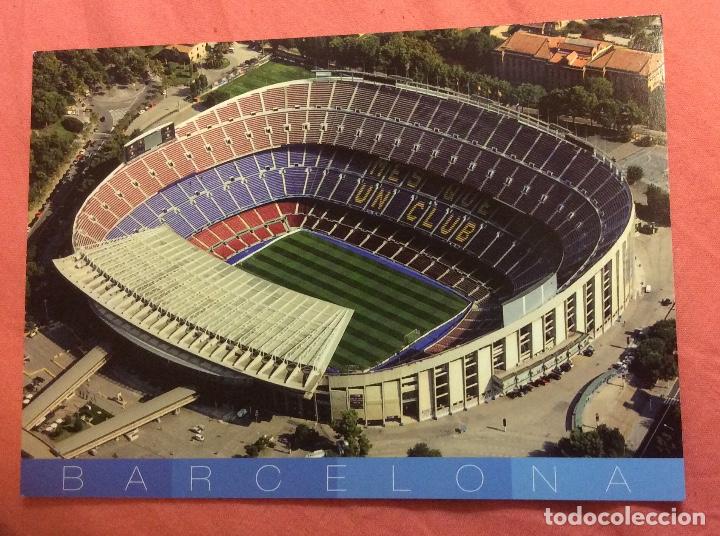 Coleccionismo deportivo: POSTAL CAMP NOU B- 18. ESCUT D&rsquo;OR 2009 - Foto 1