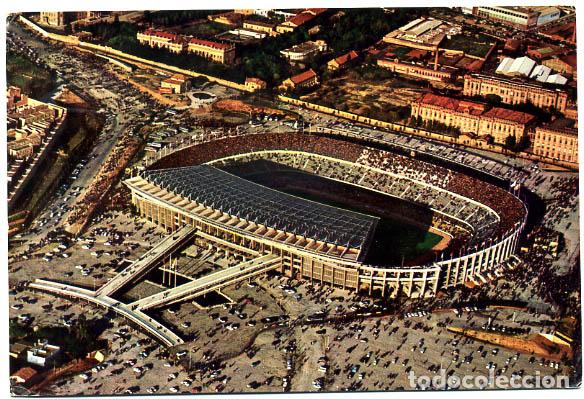 Sammelleidenschaft Sport: POSTAL FUTBOL , ESTADIO CAMPO DEL BARCELONA , ORIGINAL , PFFF