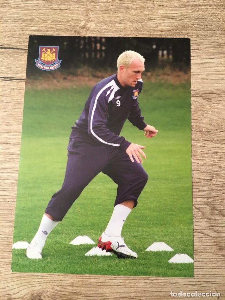 Sammelleidenschaft Sport: R4553 POSTAL OFICIAL FOTO FOTOGRAFIA FUTBOL DEAN ASHTON WEST HAM UNITED