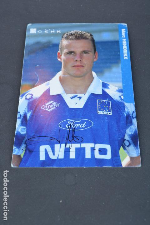 Sammelleidenschaft Sport: POSTAL DEL JUGADOR MARK HENDRIKX (GENK)