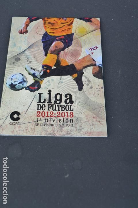 Collezionismo sportivo: GUIA DE LA LIGA 2012-13 1&ordm; DIVISION Y 2&ordm; DIVISION B GRUPO II