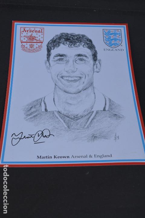Sammelleidenschaft Sport: POSTAL DEL JUGADOR DE FUTBOL MARTIN KEOWN (ARSENAL).MEDIDAS 20,5X15,5 CMS