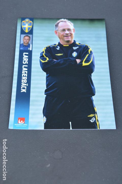 Sammelleidenschaft Sport: POSTAL DEL SELECCIONADOR LARS LAGERBACK  (SUECIA)