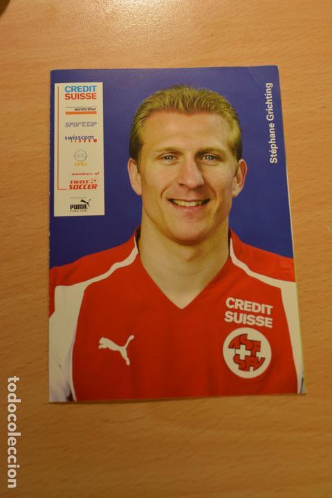 Sammelleidenschaft Sport: POSTAL DEL FUTBOLISTA PATRICK MULLER (SELECCION SUIZA)