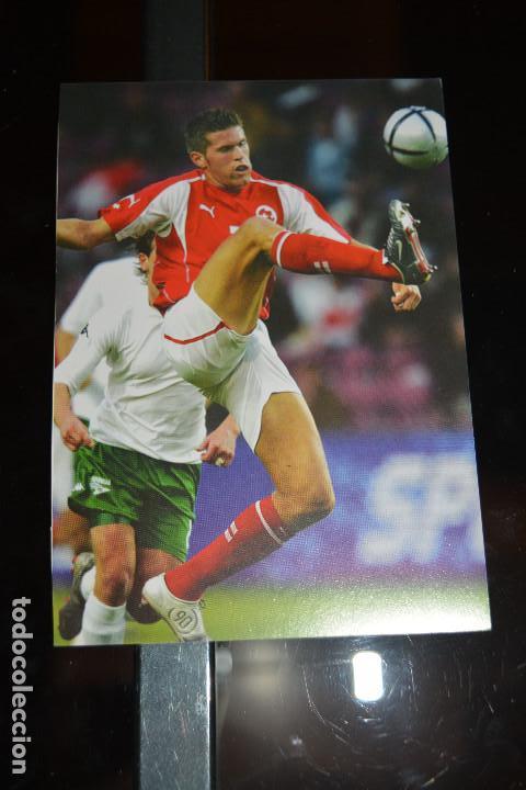 Sammelleidenschaft Sport: POSTAL DEL FUTBOLISTA BENJAMIN HUGGEL (SELECCION  SUIZA)