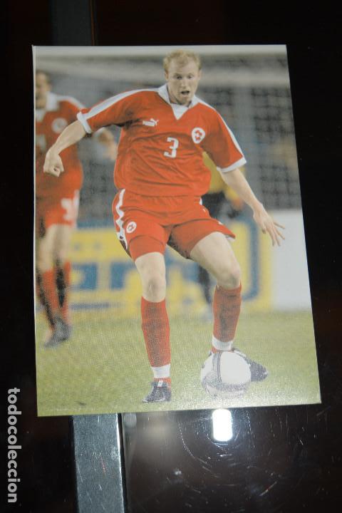 Sammelleidenschaft Sport: POSTAL DEL FUTBOLISTA LUDOVIC MAGNIN (SELECCION SUIZA)