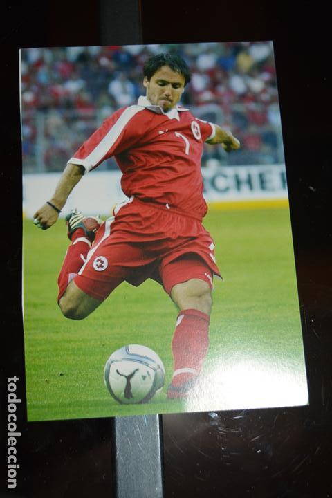Sammelleidenschaft Sport: POSTAL DEL FUTBOLISTA RICARDO CABANAS (SELECCION SUIZA)