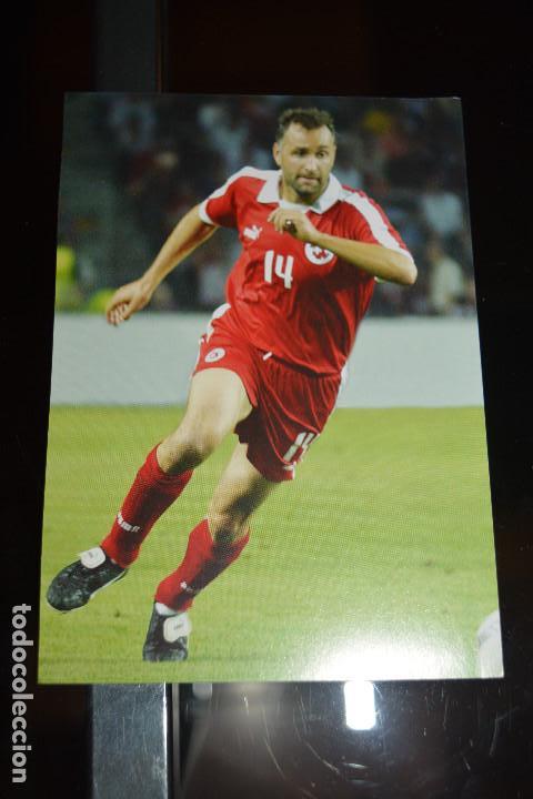 Sammelleidenschaft Sport: POSTAL DEL FUTBOLISTA MARCO ZWYSSIG (SELECCION SUIZA)