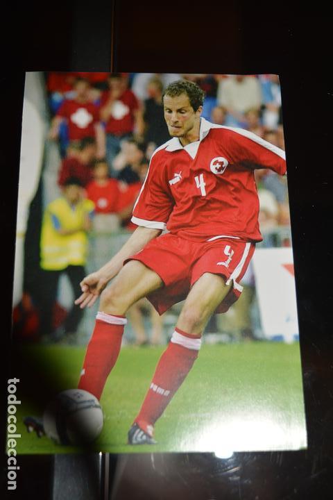 Sammelleidenschaft Sport: POSTAL DEL FUTBOLISTA STEPHANE GRICHTING (SELECCION SUIZA)