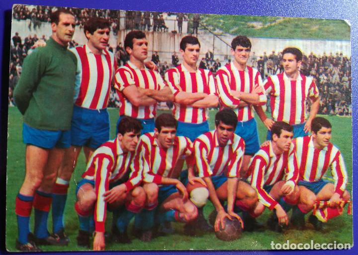 Collectionnisme sportif: Postal - Atl&eacute;tico de Madrid - Temporada 1967 - 68.