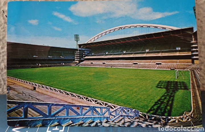 Collectionnisme sportif: Postal campo f&uacute;tbol San mam&eacute;s, athletic Bilbao,sin circular, original