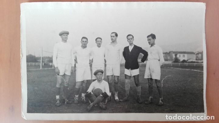 Sammelleidenschaft Sport: FOTOGRAFIA EQUIPO DE FUTBOL SIN IDENTIFICAR PROBABLEMENTE ZONA MURCIA O CATALU&Ntilde;A NO ES POSTAL