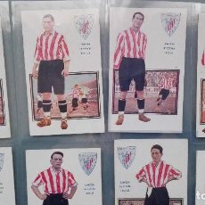 Coleccionismo deportivo: 1922 23 COLECCION COMPLETA 12 CROMOS POSTAL RARE CARDS ATHLETIC CLUB FOOTBALL STARS BELAUSTE BILBAO