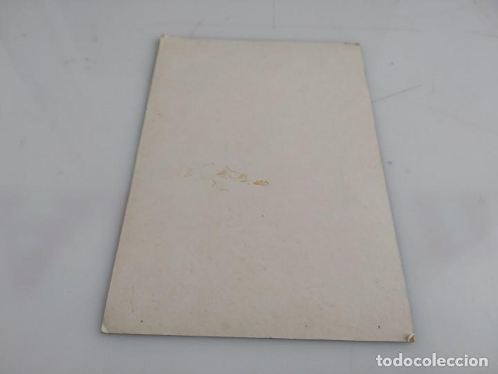 Coleccionismo deportivo: ANTIGUA POSTAL DE ATLETICO MADRID  LOPEZ - Foto 2