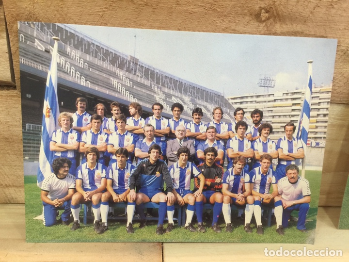Sammelleidenschaft Sport: FOTO POSTAL DEL EQUIPO DEL ESPA&Ntilde;OL A&Ntilde;O 1980-81 FOTO SEGUI SIN CIRCULAR