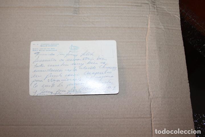 Coleccionismo deportivo: POSTAL MEXICO 70, CIRCULADA - Foto 2