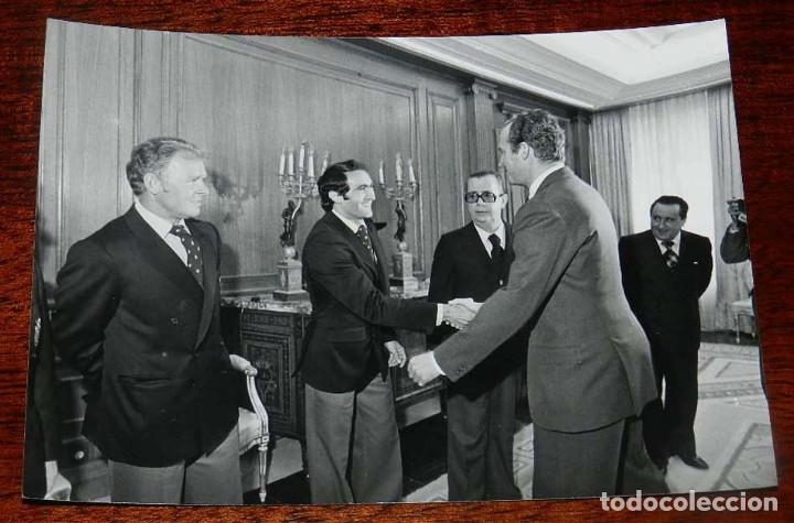 Collectionnisme sportif: LA SELECCION ESPA&Ntilde;OLA DE FUTBOL, RECIBIDA POR EL REY JUAN CARLOS I, MUNDIAL DE ARGENTINA 1978, RECIB
