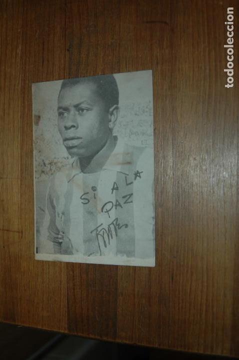 Sammelleidenschaft Sport: POSTAL DE FUTBOL ATLETICO DE MADRID  SI A LA PAZ REFERENDUM 14 DICIEMBRE 1966 ERROR EN LA VER FOTO