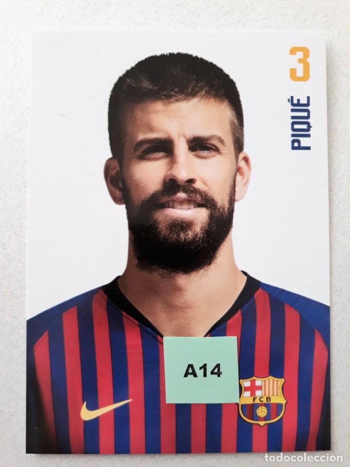 Coleccionismo deportivo: Postal de Pique - Foto 1
