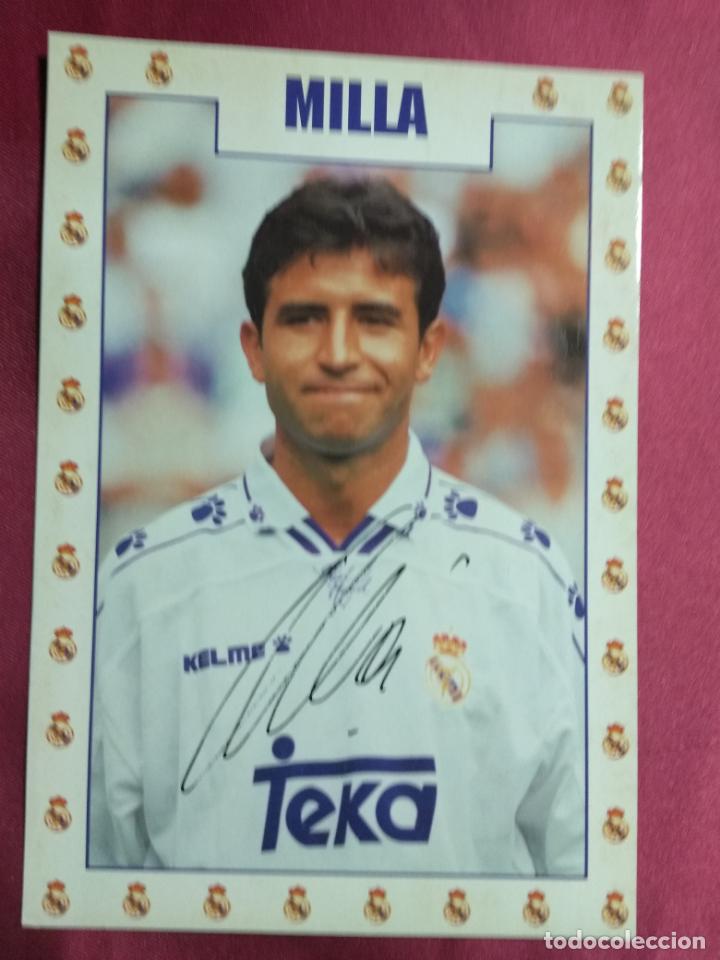 Coleccionismo deportivo: TARJETA POSTAL. MILLA. REAL MADRID - Foto 1