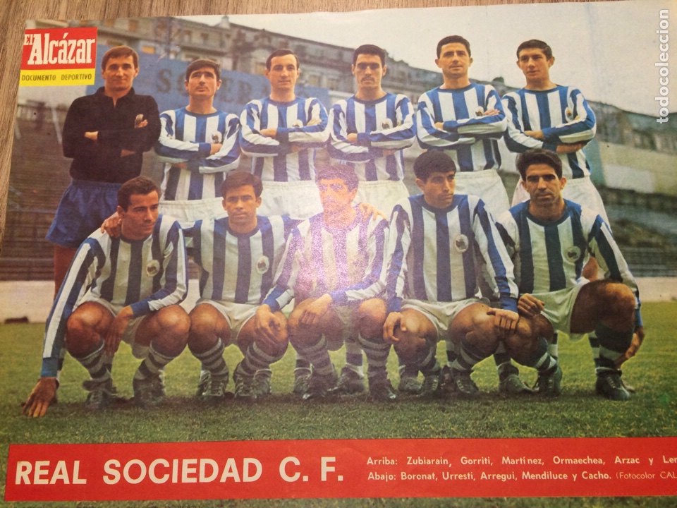Coleccionismo deportivo: Real Sociedad 1966/67 - El Alcazar-