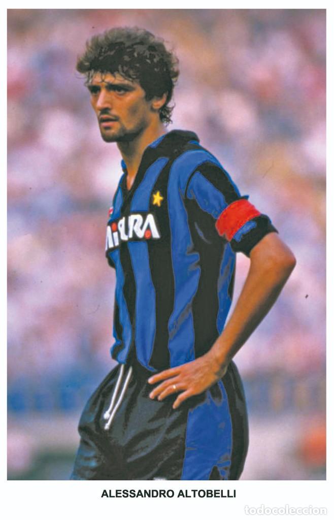 Coleccionismo deportivo: ALESSANDRO ALTOBELLI - Legends of football series 2010 Photo postcard unused