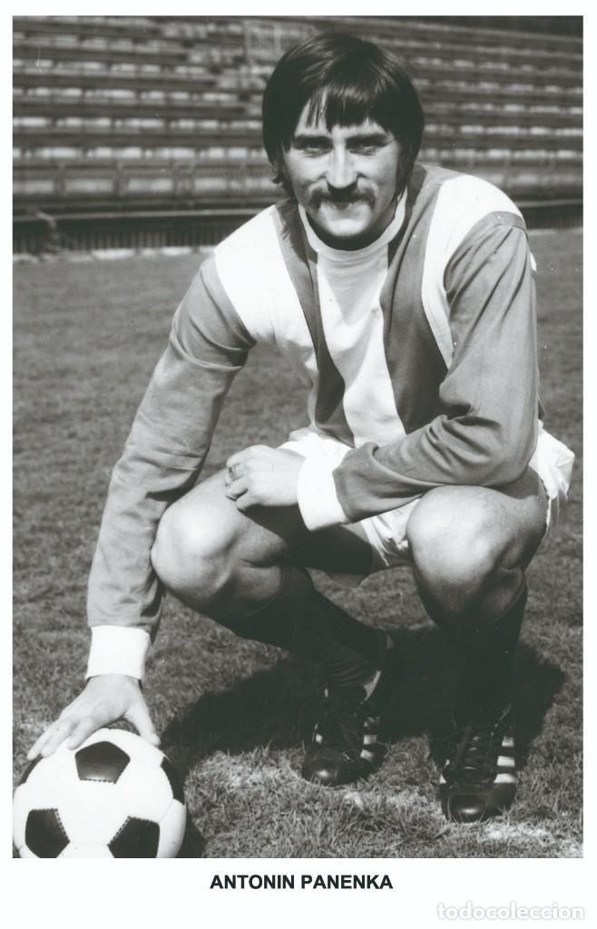 Coleccionismo deportivo: ANTONIN PANENKA - Legends of football series 2010 Photo postcard unused