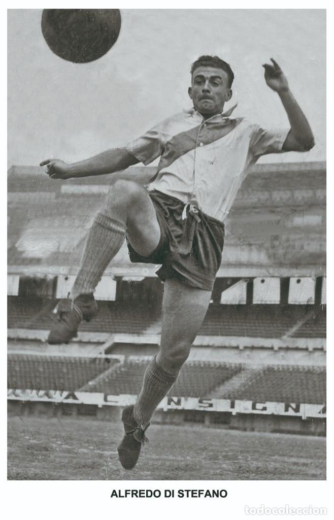 Colecionismo desportivo: DI STEFANO - Legends of football series 2010 Photo postcard unused