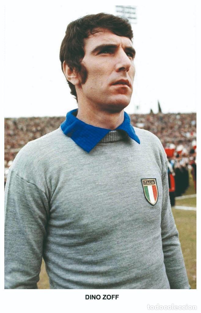 Coleccionismo deportivo: DINO ZOFF - Legends of football series 2010 Photo postcard unused