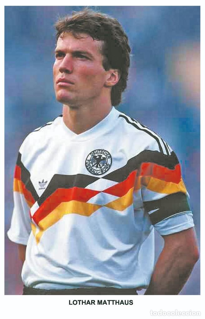 Coleccionismo deportivo: LOTHAR MATTHAUS - Legends of football series 2010 Photo postcard unused